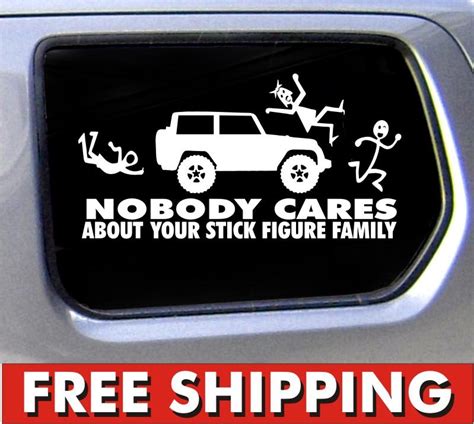 Funny jeep decals