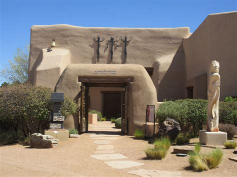 Santa Fe - The Museum of Indian Arts & Culture - Entrance Sculpture ...