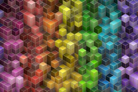 Cube Colorful Colors Background Free Stock Photo - Public Domain Pictures