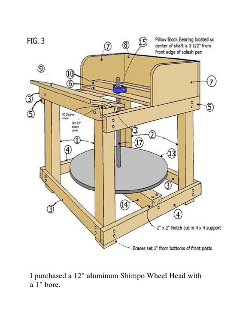 pottery plans | Pottery wheel diy, Diy pottery, Pottery