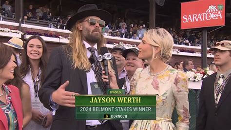 Dornoch, Horse Owned by Ex-MLB All-Star Jayson Werth, Wins 2024 Belmont ...