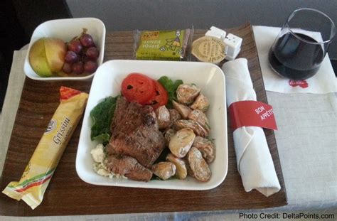 Yeah, Delta "airline" food really is very good! Truly (you should try it). - Eye of the Flyer