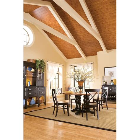 Armstrong Ceilings WoodHaven 84-in x 5-in 10-Pack Rustic Pine Faux Wood ...