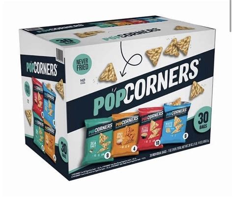 Popcorners Popped-corn Snack Variety Pack