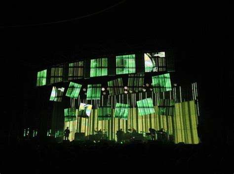 Radiohead live at Wuhlheide in Berlin 2012 Light Design, Radiohead ...