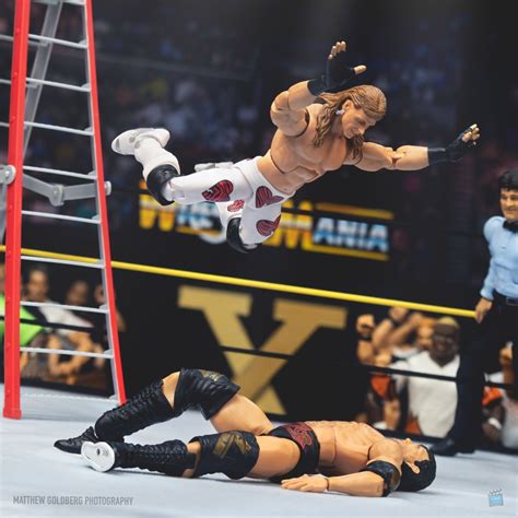 The WrestleMania X Ladder Match in Figure Photography – Wrestling ...