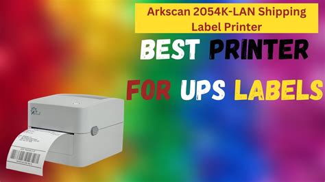 Arkscan 2054K-LAN Shipping Label Printer | Review 2023 - YouTube