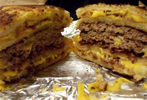 Double Grilled-Cheese Burger | Five Guys Secret Menu | Secret Menu Source