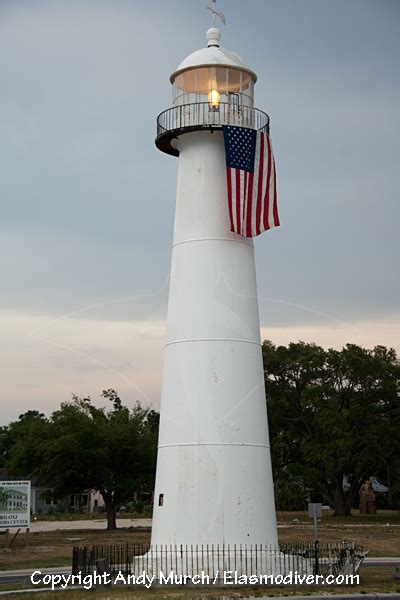 Biloxi Lighthouse, Gulfport, Mississippi, USA