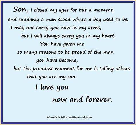 proud of my son | Son quotes, Son quotes from mom, Love my son quotes