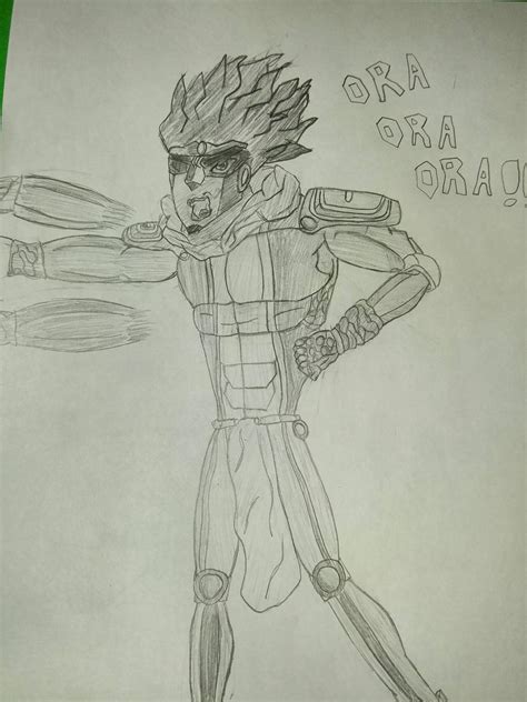 Star Platinum Ora Ora fanart by RapidRotator on DeviantArt