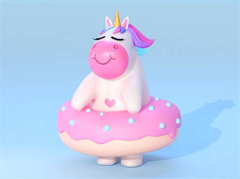 Unicorn Character by Lina Bondarenko on Dribbble