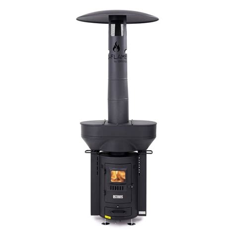 Q-Flame - Wood Pellet Patio Heater | The Green Head