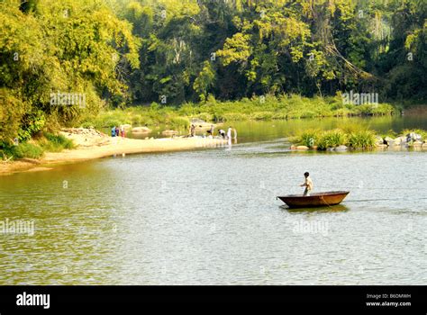 RIVER KAVERI IN COORG KARNATAKA Stock Photo - Alamy