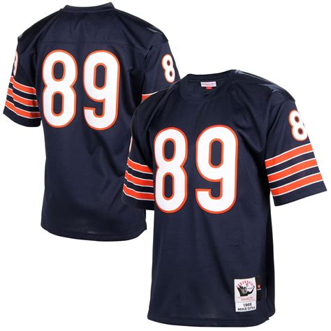 Mitchell & Ness Mike Ditka Chicago Bears Navy Blue Authentic Throwback ...