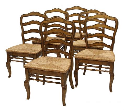 (6) FRENCH COUNTRY STYLE DINING CHAIRS - Mar 30, 2013 | Austin Auction Gallery in TX