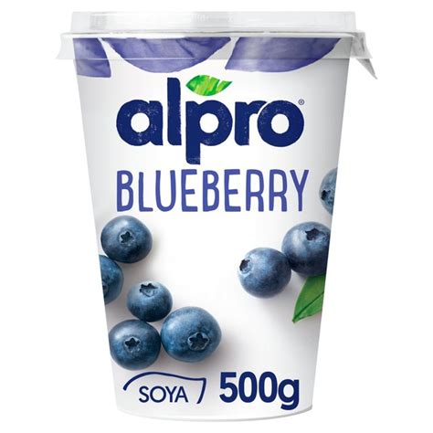 Alpro Yogurt Alternative Blueberry 500G - Compare Prices & Buy Online!