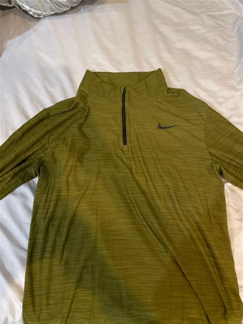 Nike Nike running jacket olive green | Grailed