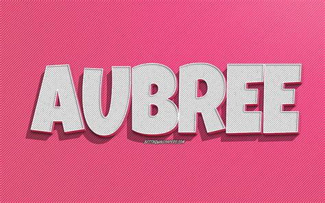 Aubree Name Wallpaper