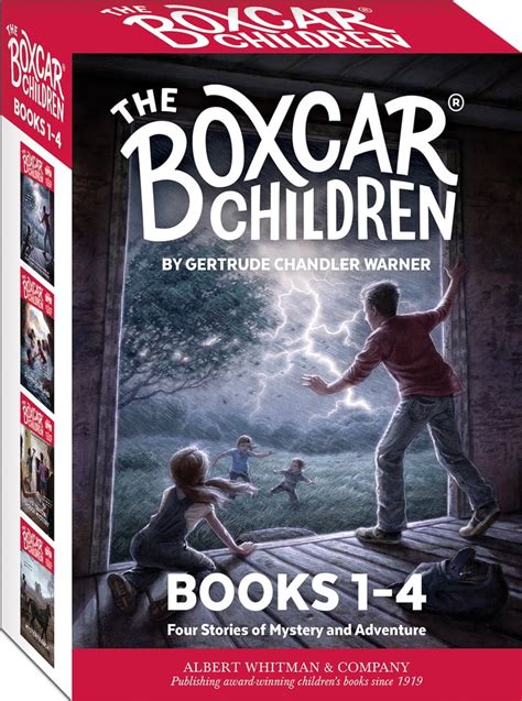 The Boxcar Children Mysteries Boxed Set #1-4 - Walmart.com