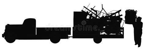 Silhouette Dump Trailer Stock Illustrations – 765 Silhouette Dump Trailer Stock Illustrations ...