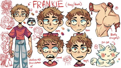 Frankie - OC Character Sheet Klcstar - Illustrations ART street