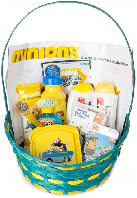 New Gift Concept Minions Kid's Gift Basket