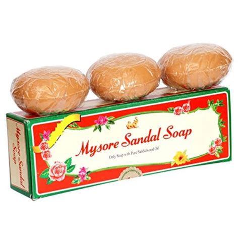 mysore sandalwood soap 150g double size (pack of 6) - Walmart.com