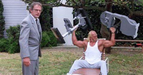 Workout Hulk Hogan GIF - Workout Hulk Hogan Suburban Commando ...