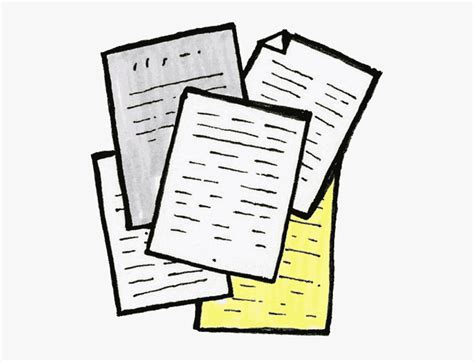 Important Clipart Important Document - Text Documents , Free Transparent Clipart - ClipartKey