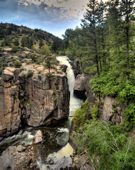 Shell Falls - Big Horn National Forest - Wyoming