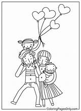 20  Family Day Coloring Pages Free Printable PDF & Online sketch template