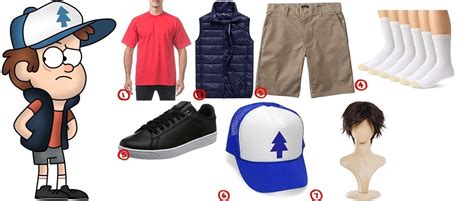 Dress Like Gravity Fall's Dipper Pines Costume for Cosplay & Halloween