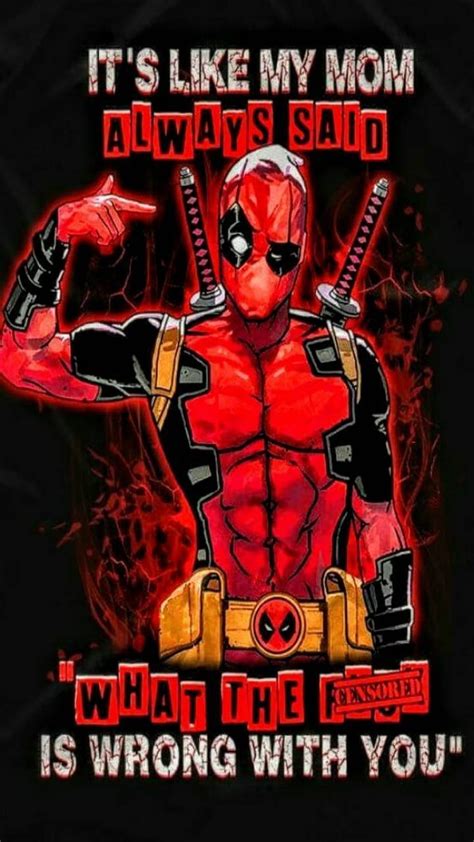 Deadpool Quote by ManOfWarfare, deadpool quotes HD phone wallpaper | Pxfuel