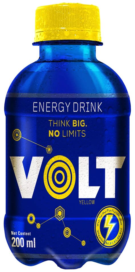 Volt Energy Drink 360ml Taurine Caffeine Drink Vitamins B2,Vitamin B3,B5,B12,B6 Bebida ...