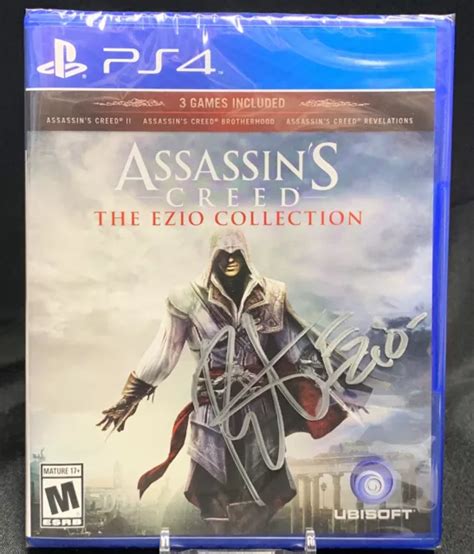 ASSASSIN'S CREED THE Ezio Collection PS4 Roger Craig Smith Signed PSA DNA Game $236.68 - PicClick CA