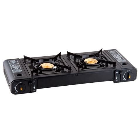 2-Burner High Performance Butane Countertop Range / Portable Stove with ...