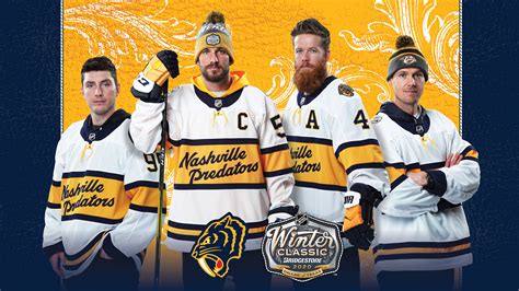 Nashville Predators unveil Winter Classic jerseys to widely-mixed ...