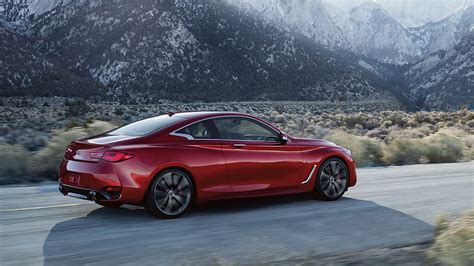 2020 Infiniti Q60 Red Sport 400 AWD two-door coupe.