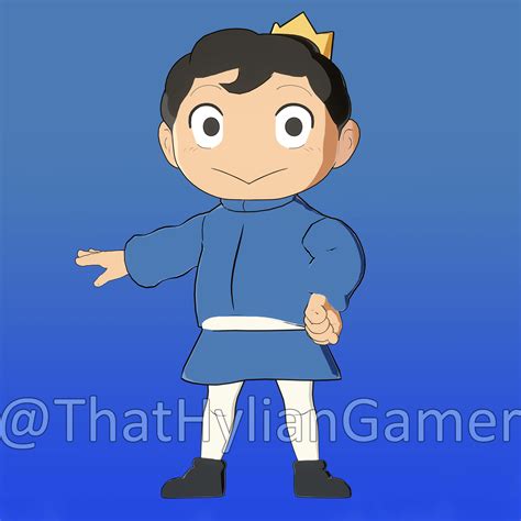 Bojji 3D Model FanArt : r/RankingofKingsAnime