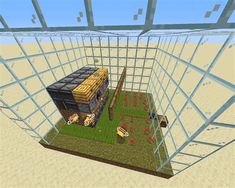 I made a fully automatic honeycomb farm! : r/Minecraft