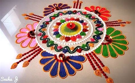 91+ Beautiful Rangoli Designs Ideas for Gudi Padwa 2021 | Free hand ...