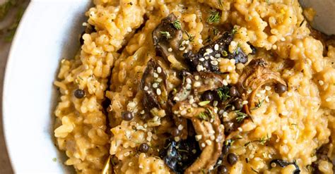 Porcini Mushroom Risotto with White Wine recipe | Eat Smarter USA