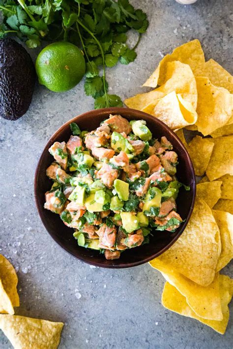 Salmon Ceviche - The Seaside Baker