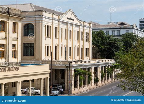 The Strand Hotel, Yangon Editorial Stock Photo - Image: 63633023