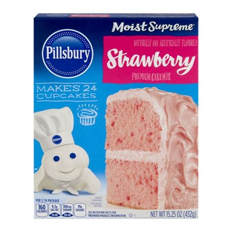 Save on Pillsbury Moist Supreme Premium Cake Mix Strawberry Order Online Delivery | Giant