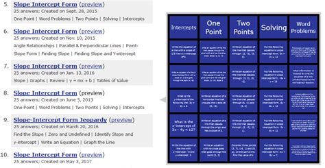 Fractions Aren't Half Bad: Jeopardy in the Math Class - Shift the rules ...