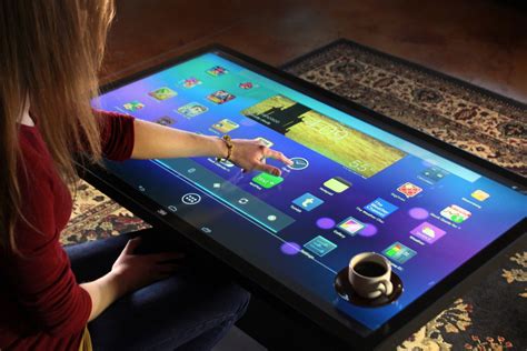 Android-powered coffee table tablet is big enough for whole family ...