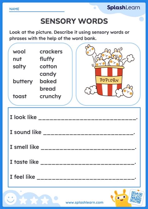 Sensory Detail worksheets: Enhance Writing Skills with Engaging Exercises