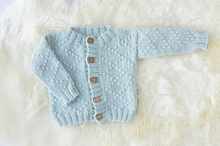 Ravelry: Cute as a Button Baby Cardigan pattern by Holly Sorkin